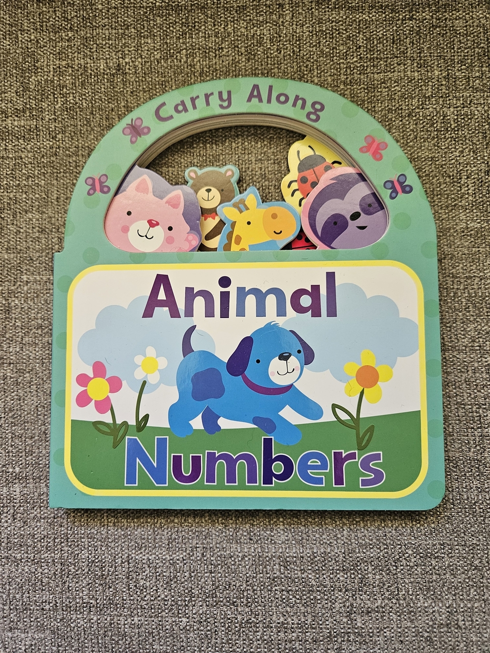 Carry Along Animal Numbers Board Book